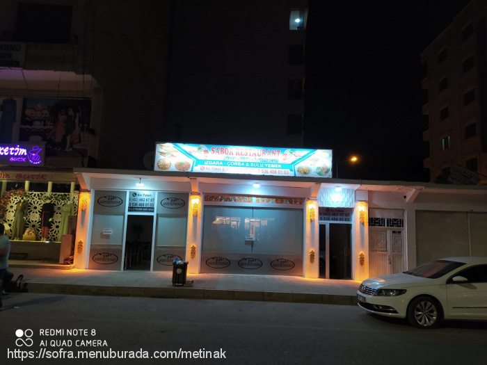 Sabor Pizza Ve Lahmacun, Yunus Emre Menü Fotoğrafı