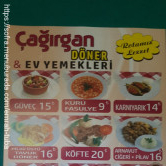 Çağırgan Cafe, Yenibosna  Menü Fotoğrafı Orta