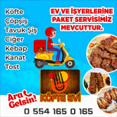Köfte Cızbız Evi, Hafiziye  Menü Fotoğrafı Orta