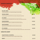 Mozart Cafe, Bilkent (Bilkent Üniversitesi) (1)  Menü Fotoğrafı Orta