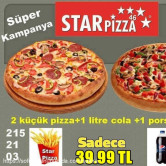 Star Pizza, Mimar Sinan  Menü Fotoğrafı Orta