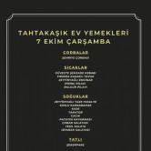 Tahta Kaşık, Abbasağa  Menü Fotoğrafı Orta