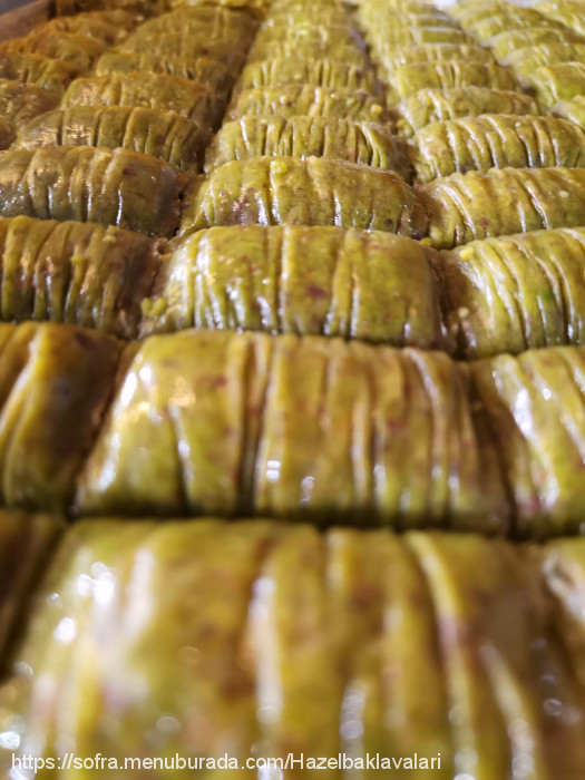 Hazel Baklavaları, Fethiye Menü Fotoğrafı