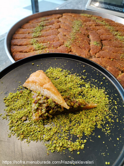 Hazel Baklavaları, Fethiye Menü Fotoğrafı