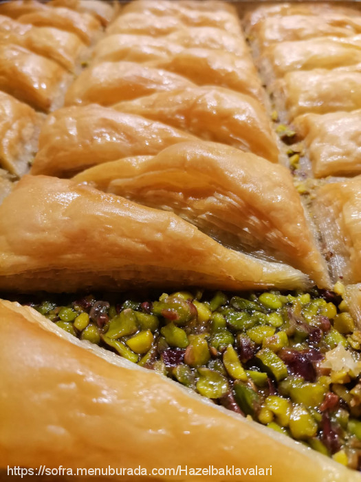 Hazel Baklavaları, Fethiye Menü Fotoğrafı