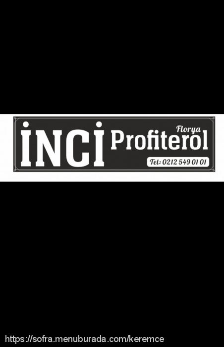 İncirli Profiterol, Bakırköy Menü Fotoğrafı