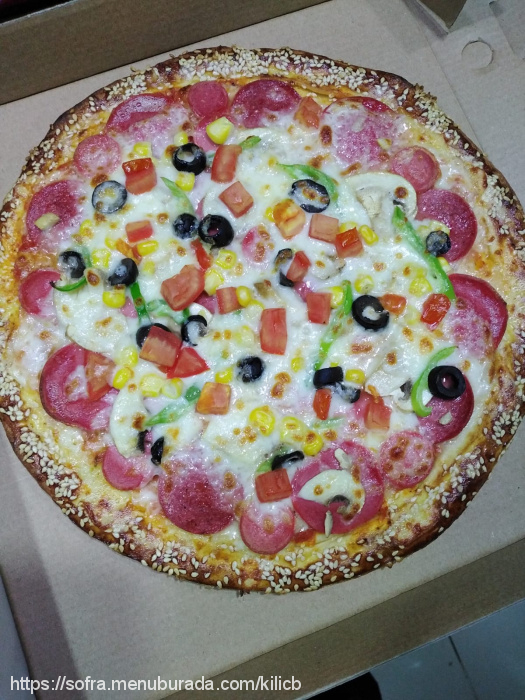 King Pizza, Hüsrev Paşa Menü Fotoğrafı