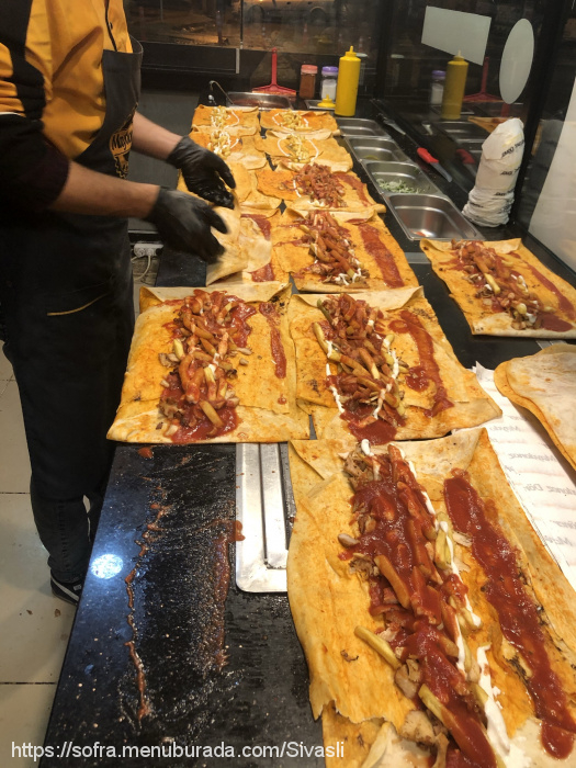 Maydonoz Döner, Kepenek Menü Fotoğrafı