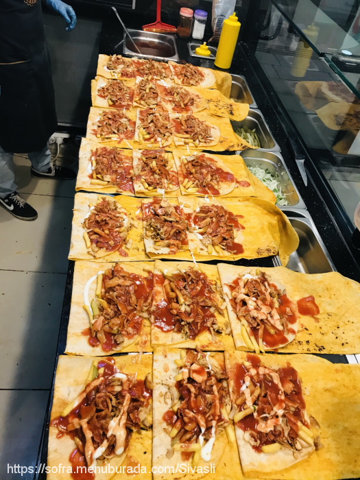 Maydonoz Döner, Kepenek Menü Fotoğrafı