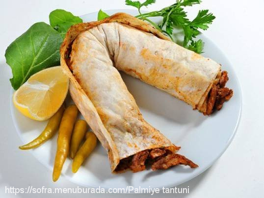 Palmiye Tantuni Köfte Salonu, Çamlıca Menü Fotoğrafı