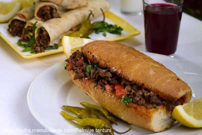 Palmiye Tantuni Köfte Salonu, Çamlıca Menü Fotoğrafı