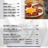 Cadde Gurme Cafe & Bistro, Demetevler  Menü Fotoğrafı Orta