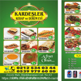 Kardeşler Kebap Dürüm Evi, Fatih  Menü Fotoğrafı Orta