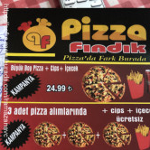 Pizza Fındık, Çağdaşkent  Menü Fotoğrafı Orta