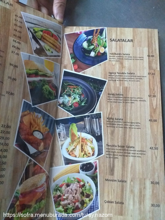Cafe Don Kişot, Kartal Sahil Menü Fotoğrafı
