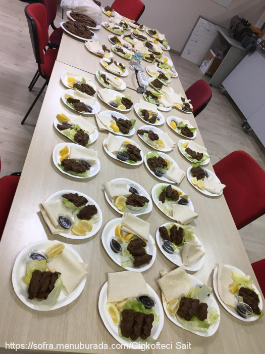 Çiğköfteci Sait, Tokatköy Menü Fotoğrafı