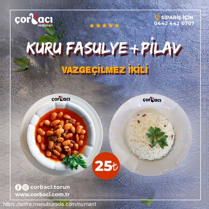Çorbacı Restoran, Palandöken Menü Fotoğrafı