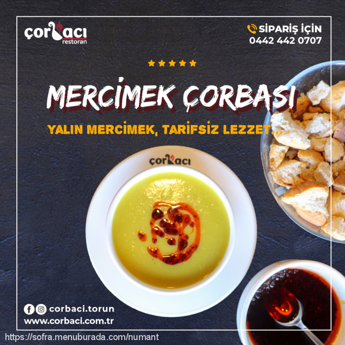 Çorbacı Restoran, Palandöken Menü Fotoğrafı