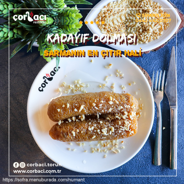 Çorbacı Restoran, Palandöken Menü Fotoğrafı