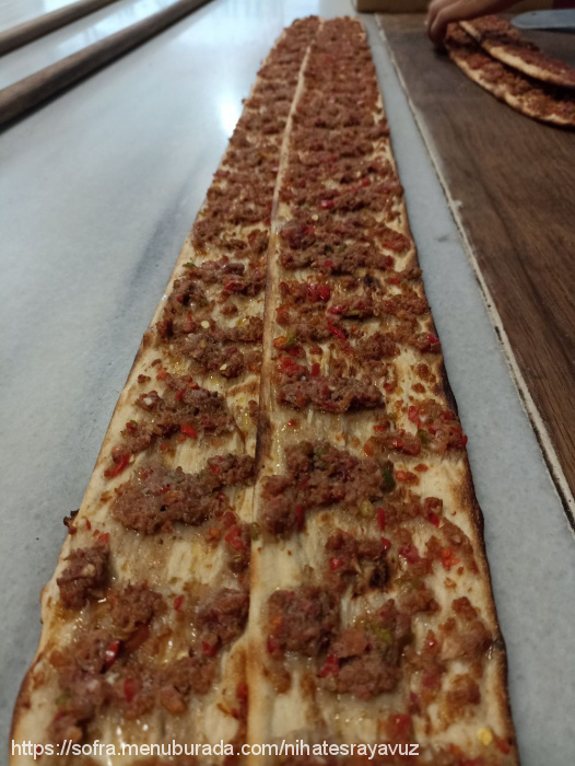 Eniştenin Yeri Etliekmek Lahmacun, Nalçacı Menü Fotoğrafı