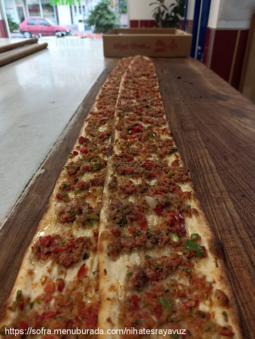 Eniştenin Yeri Etliekmek Lahmacun, Nalçacı Menü Fotoğrafı