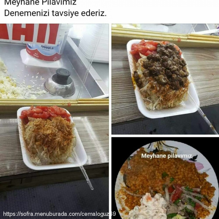 Karşıyaka Pilavcısı Cemal Usta, Atakent Menü Fotoğrafı