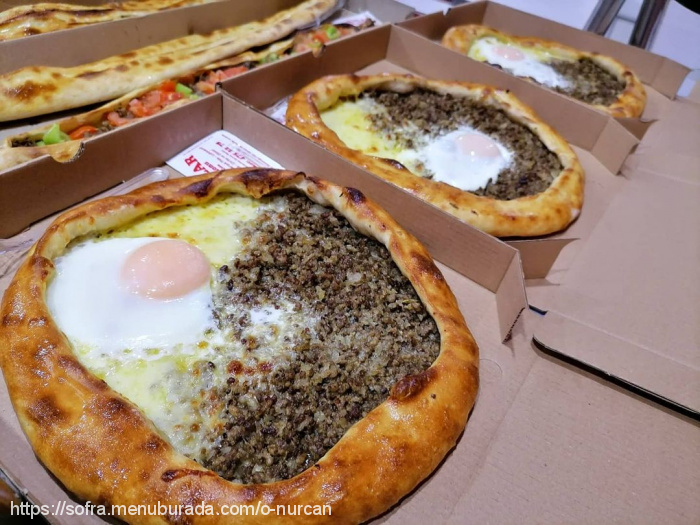 Kayalar Pide, Demirci Menü Fotoğrafı