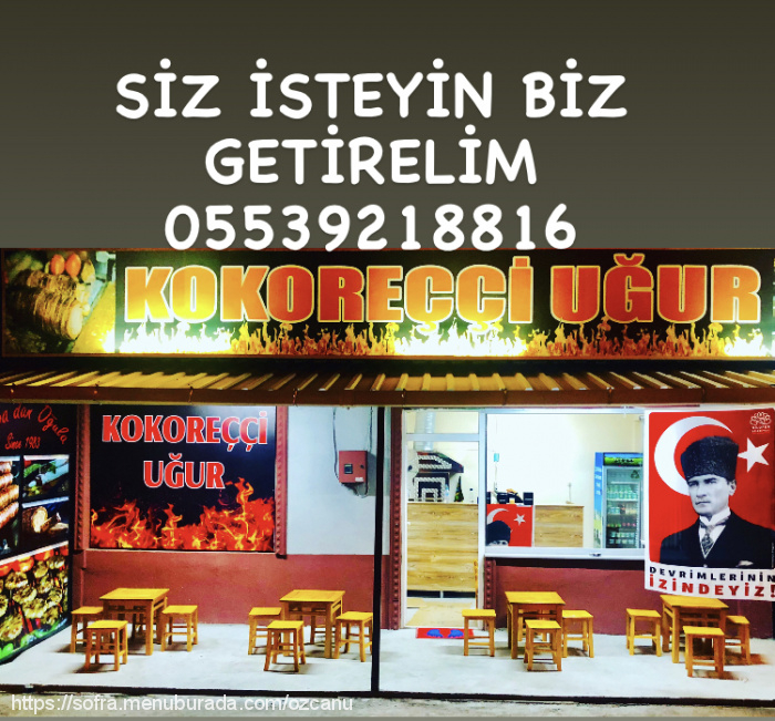 Kokoreççi Uğurun Yeri, Hamzabey Menü Fotoğrafı