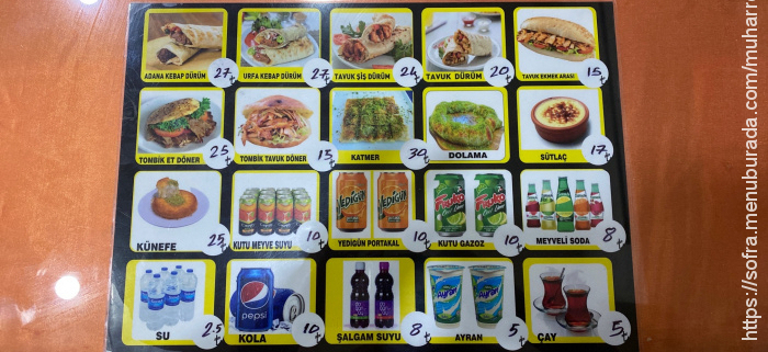 Kumbasar Döner Kebap Izgara, Yenikent Menü Fotoğrafı