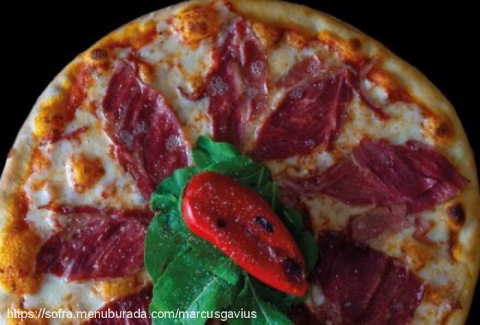Marcus Gavius Pizza, Mahmutlar Menü Fotoğrafı