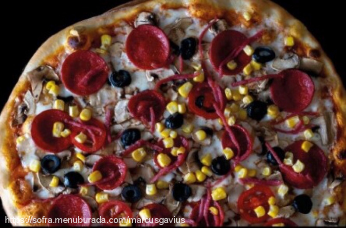 Marcus Gavius Pizza, Mahmutlar Menü Fotoğrafı
