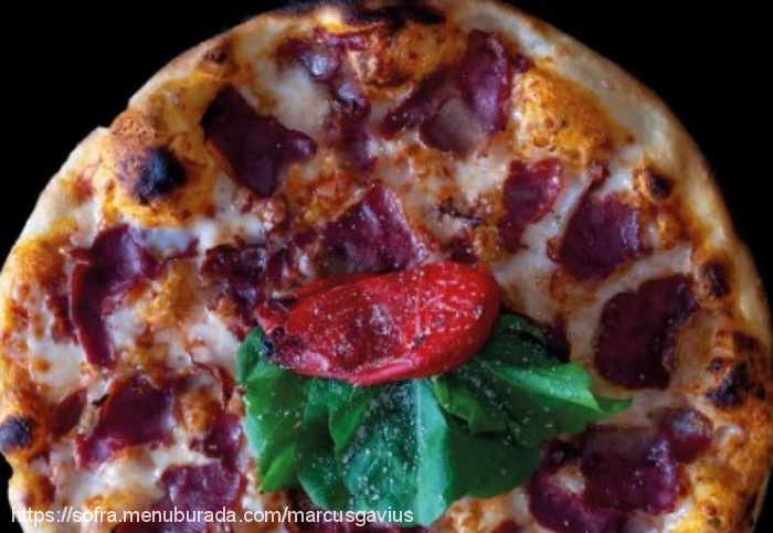 Marcus Gavius Pizza, Mahmutlar Menü Fotoğrafı