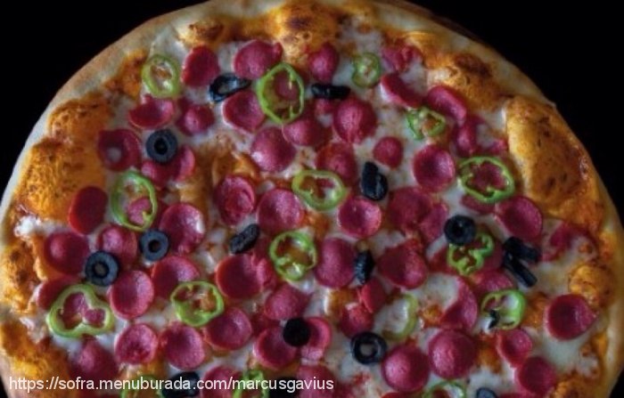 Marcus Gavius Pizza, Mahmutlar Menü Fotoğrafı