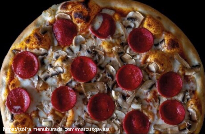 Marcus Gavius Pizza, Mahmutlar Menü Fotoğrafı