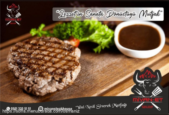 Mivan Et Steak House Siverek, Siverek Merkez Menü Fotoğrafı