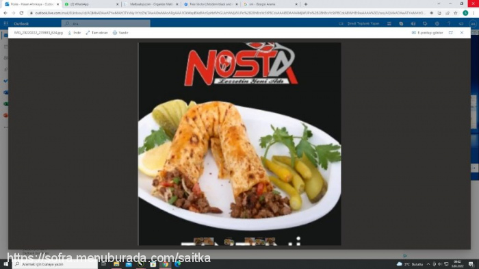 Nosta Kokoreç & Köfte & Sucuk & Tantuni, Acısu Menü Fotoğrafı