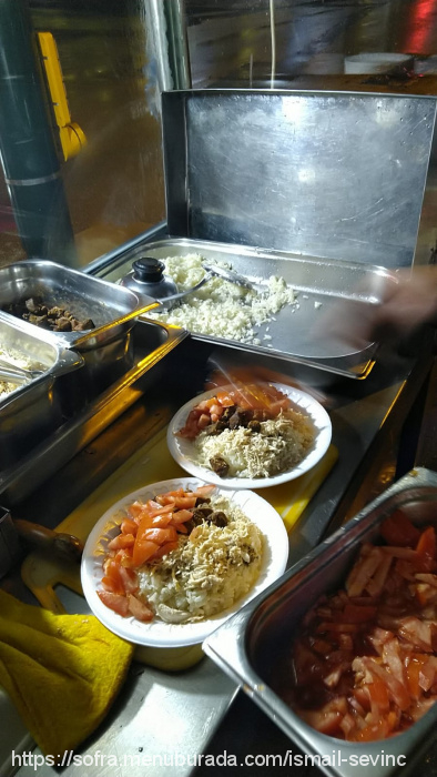 Pilavcı Olcay, Çamlıca Menü Fotoğrafı