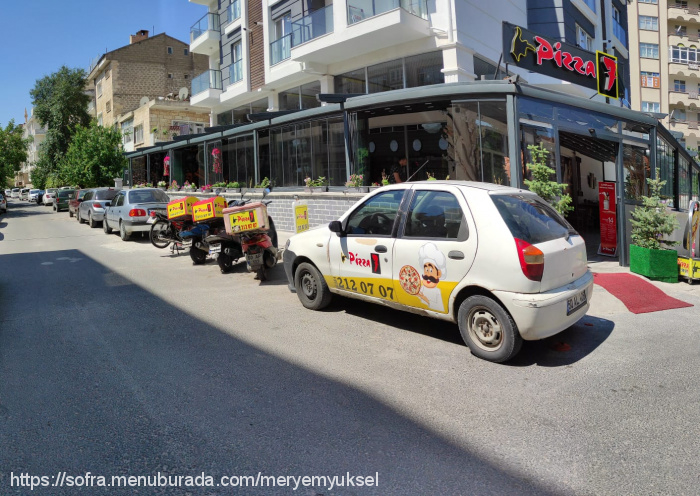 Pizza7, 2000 Evler Menü Fotoğrafı