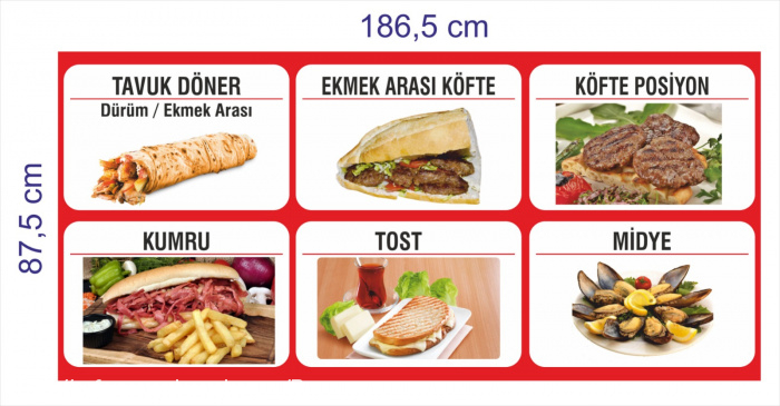 Samsat Çiğköfte, Göynük Menü Fotoğrafı