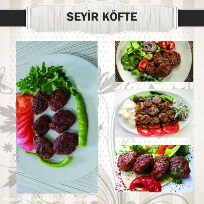 Seyirtepe Restaurant, Kıcı Menü Fotoğrafı