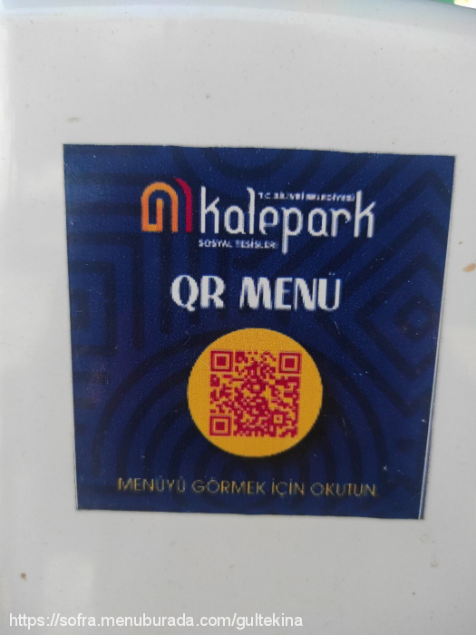 Silivri Belediyesi Kalepark Sosyal Tesisleri, Fatih Menü Fotoğrafı