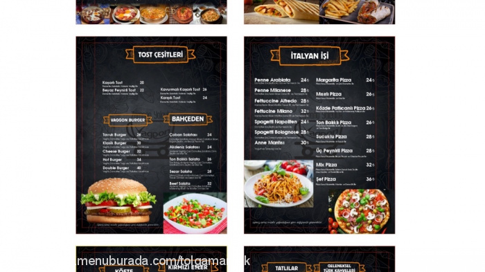 Vaggon Cafe & Restaurant, Bağcılar Menü Fotoğrafı