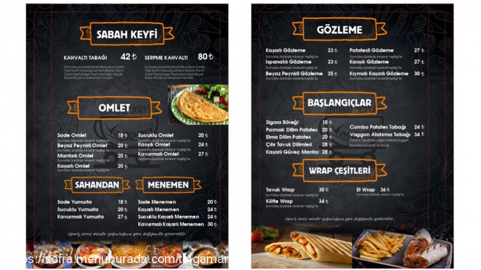 Vaggon Cafe & Restaurant, Bağcılar Menü Fotoğrafı