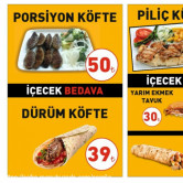Balıkesir Köftesi, Paşa Alanı  Menü Fotoğrafı Orta