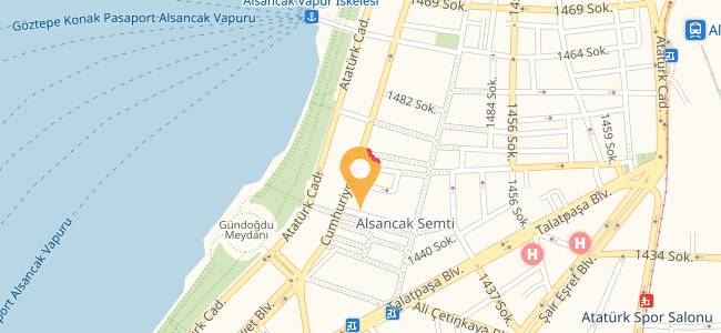 Kirmizi, Alsancak