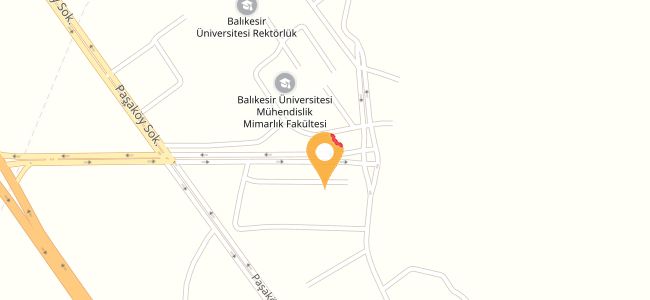 Balıkesir Üniversitesi M.Y.O Kantin, Paşaköy