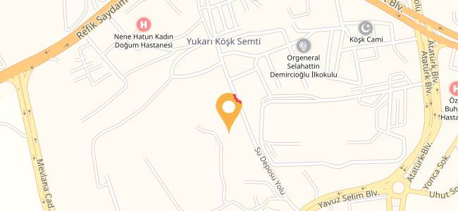 Yenisehir, Yukarı Köşk