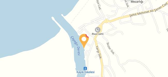 Riva Yelken Restaurant, Riva Köyü