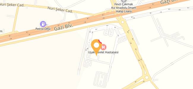 Uşak Devlet Hastanesi Yemekhane, Sarayaltı