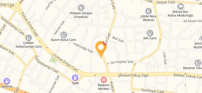 Mavi Ay Restoran, Alanya Merkez